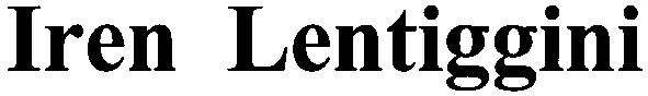 iren lentiggini