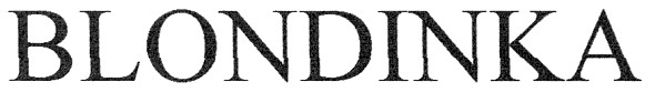 blondinka
