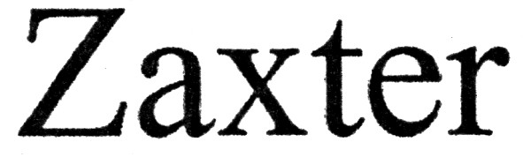 zaxter