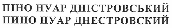 піно нуар дністровський