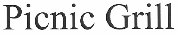 picnic grill