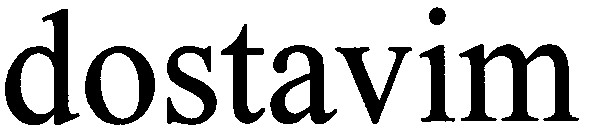 dostavim