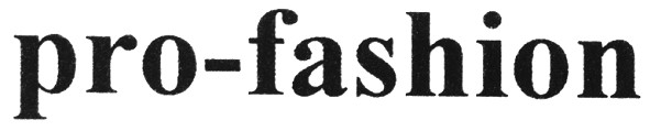 pro-fashion