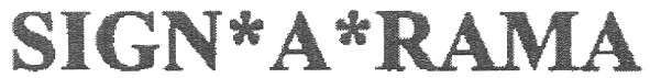 sign*a*rama