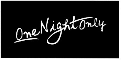 one night only