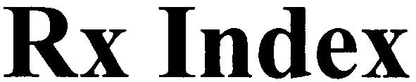 rx index