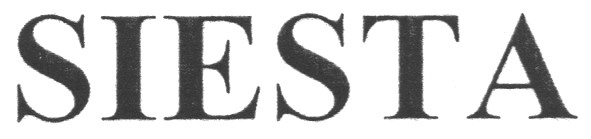 siesta
