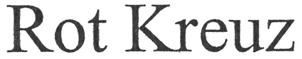 rot kreuz