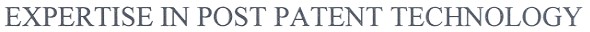 expertise in post patent technology