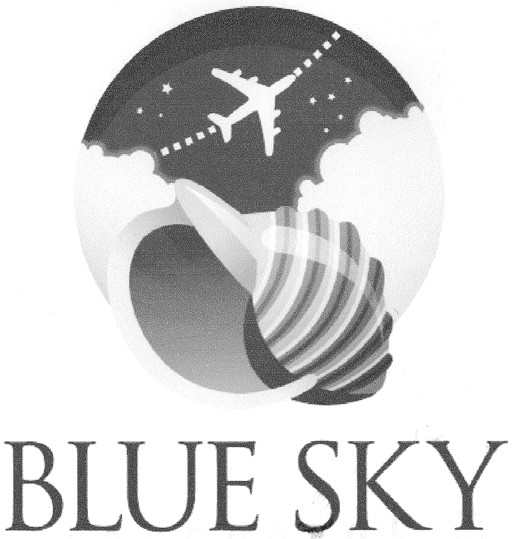 blue sky