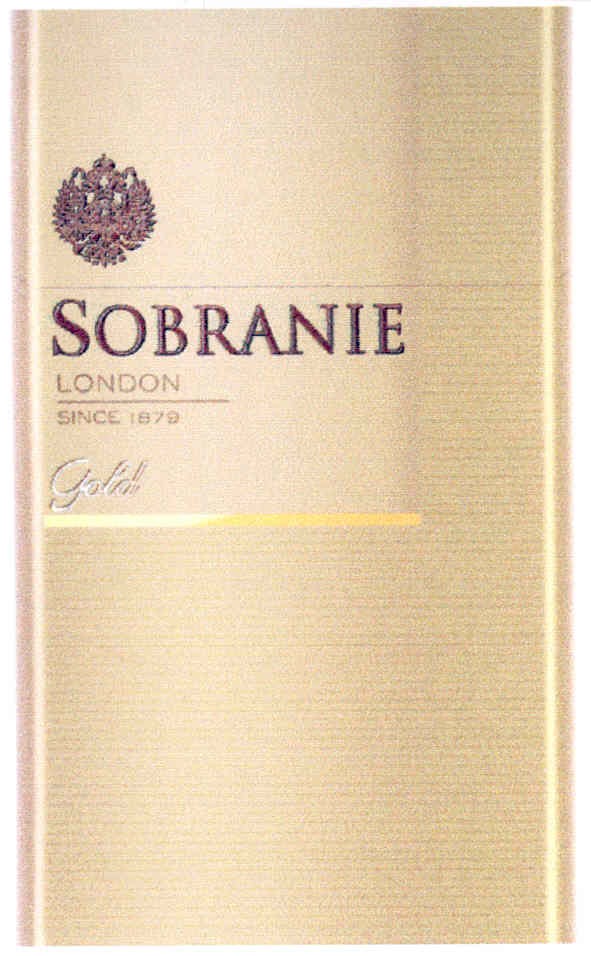 sobranie london since 1879 gold