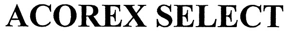 acorex select