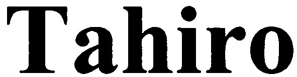 tahiro
