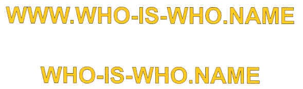 www.who-is-who.name who-is-who.name