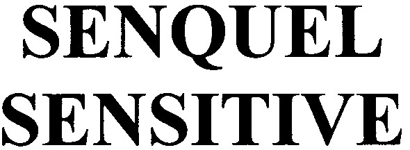 senquel sensitive