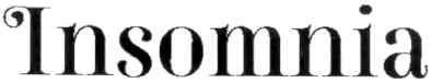 insomnia