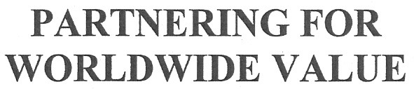 partnering for worldwide value