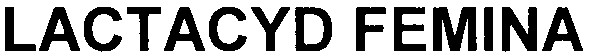 lactacyd femina
