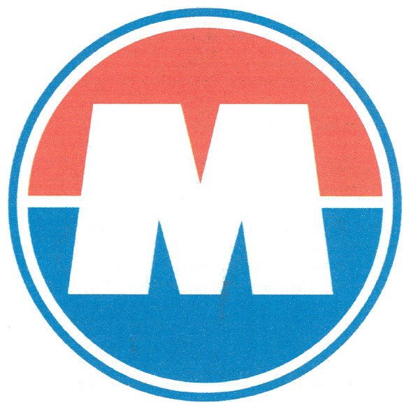 м