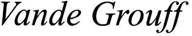 vande grouff