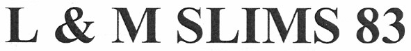 l&m slims 83
