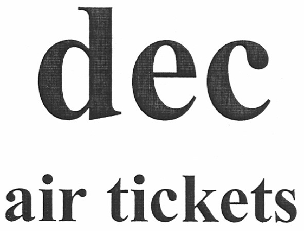 dec air tickets