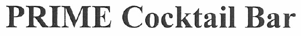 prime cocktail bar