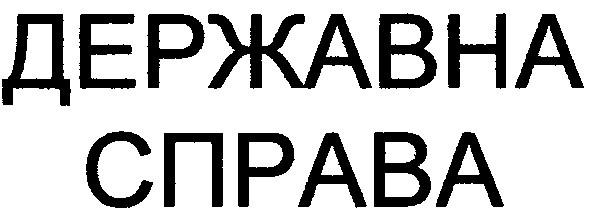 державна справа