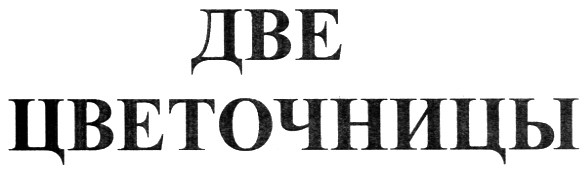 две цветочницы