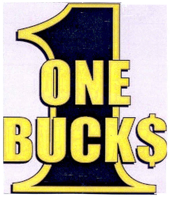 1 one bucks