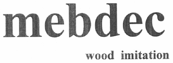 mebdec wood imitation