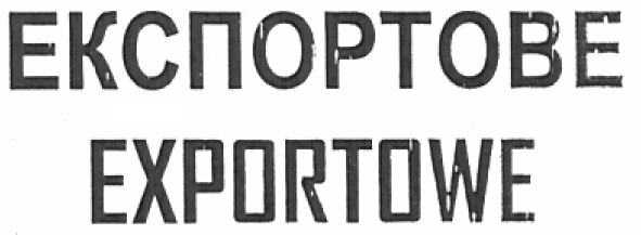 експортове exportowe
