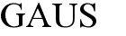 gaus