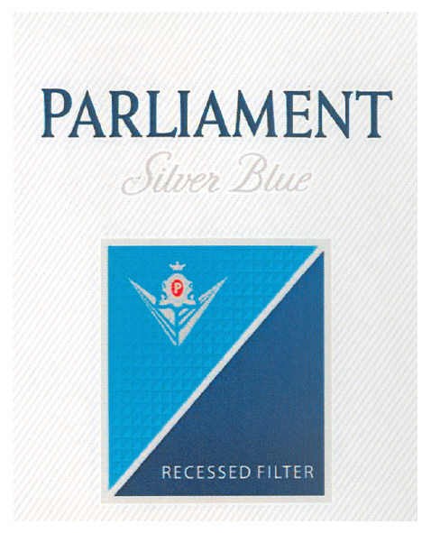 parliament silver blue