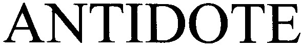 antidote