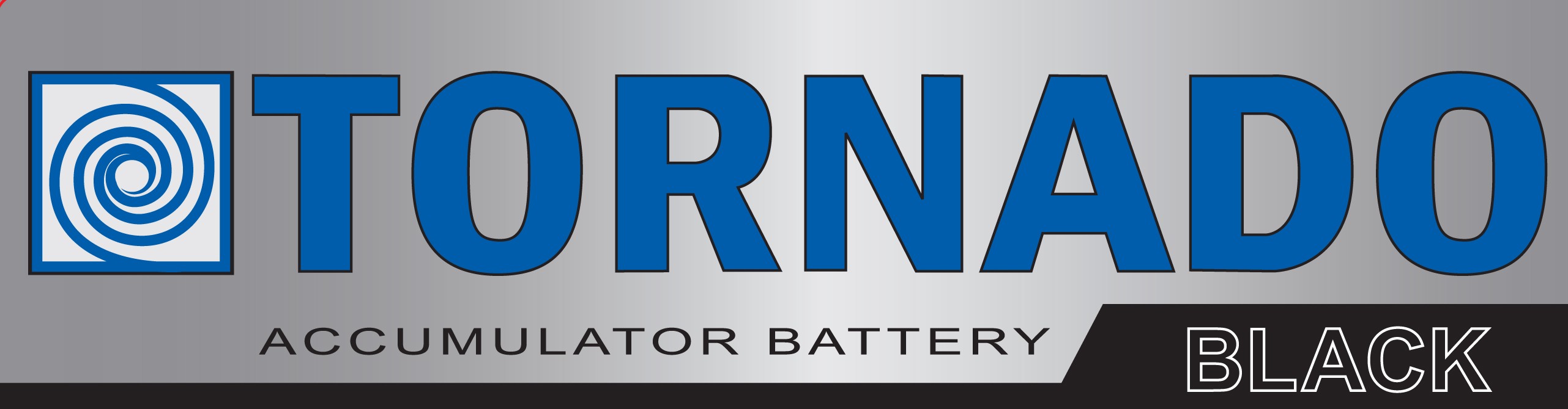 tornado accumulator battery black