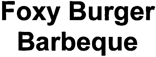 foxy burger barbeque
