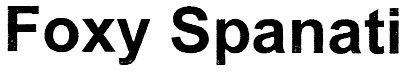 foxy spanati