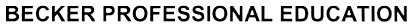 becker professional education