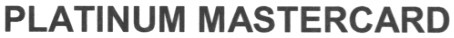 platinum mastercard