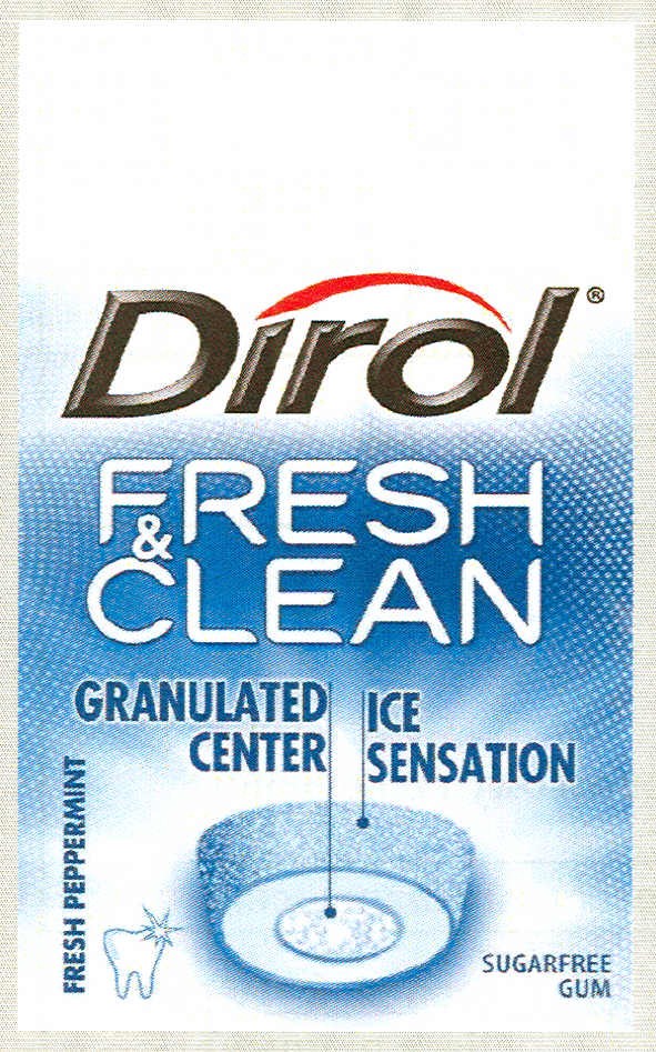 dirol fresh & clean