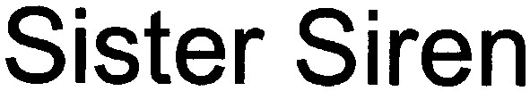 sister siren