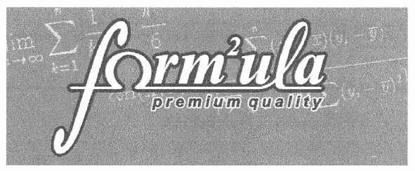 form2ula premium quality