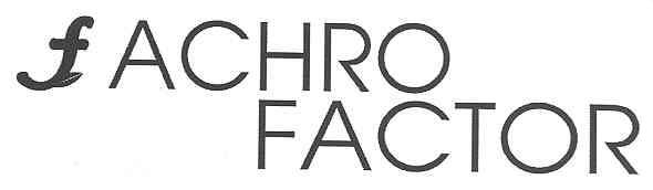 f achro factor