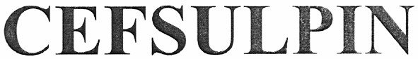 cefsulpin
