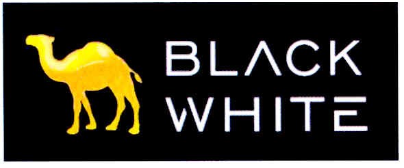 black white