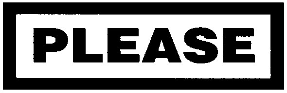please