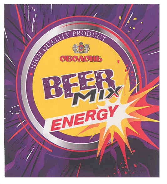 оболонь beer mix energy