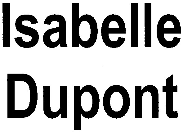 isabelle dupont