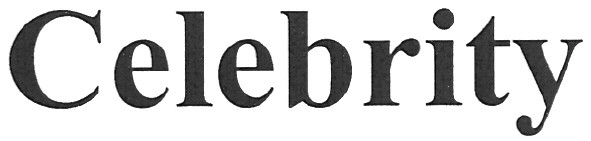 celebrity
